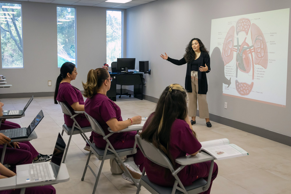 Medical Assistant degree students